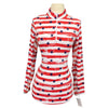 IBKUL Long Sleeve Sun Shirt in Stars & Stripes