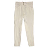 Grand Prix 'Vegas' Micro Knee Patch Breeches in White