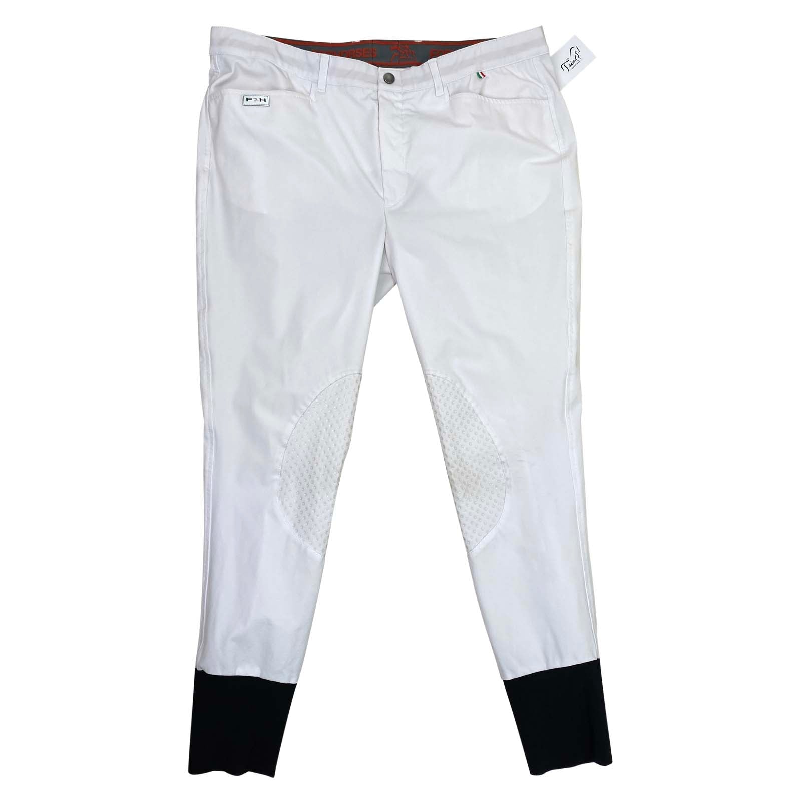 For Horses 'Miky' Breeches in White