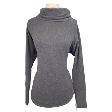 EQL 'Carefree Cowl' Shirt in Grey Heather