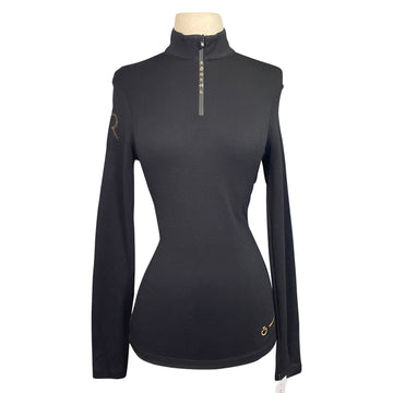 Cavalleria Toscana Tech Wool Shirt in Black