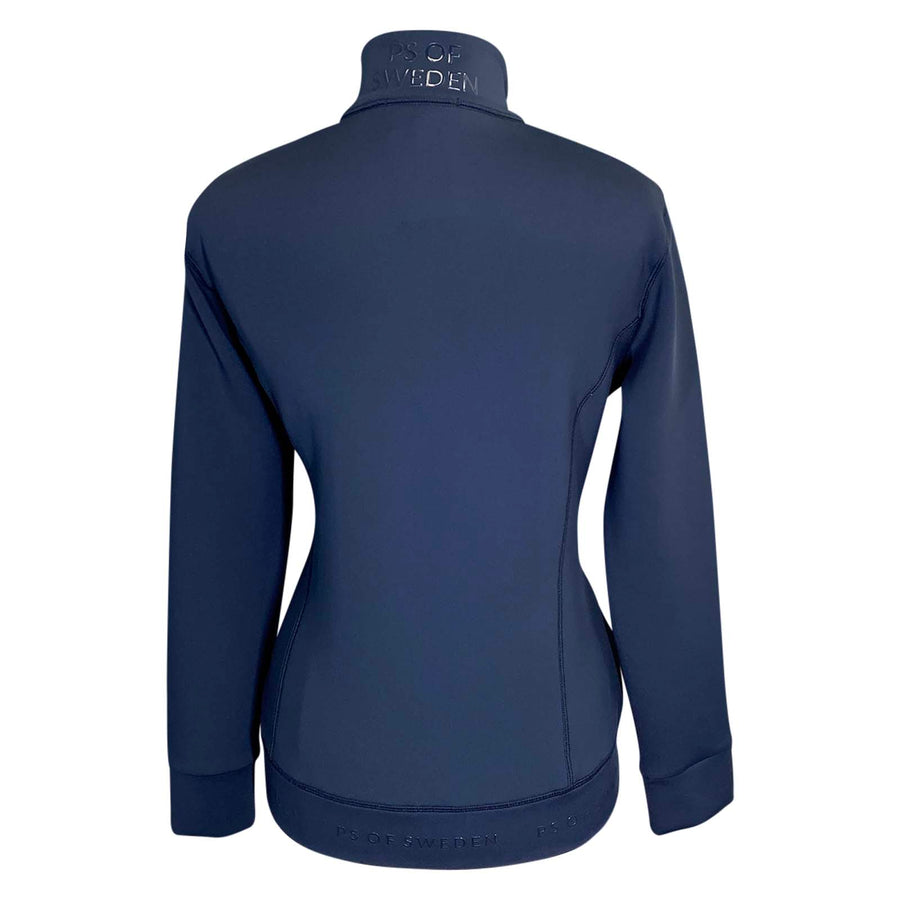 Back of PS of Sweden 'Faith' Zip-Up Jacket in Navy