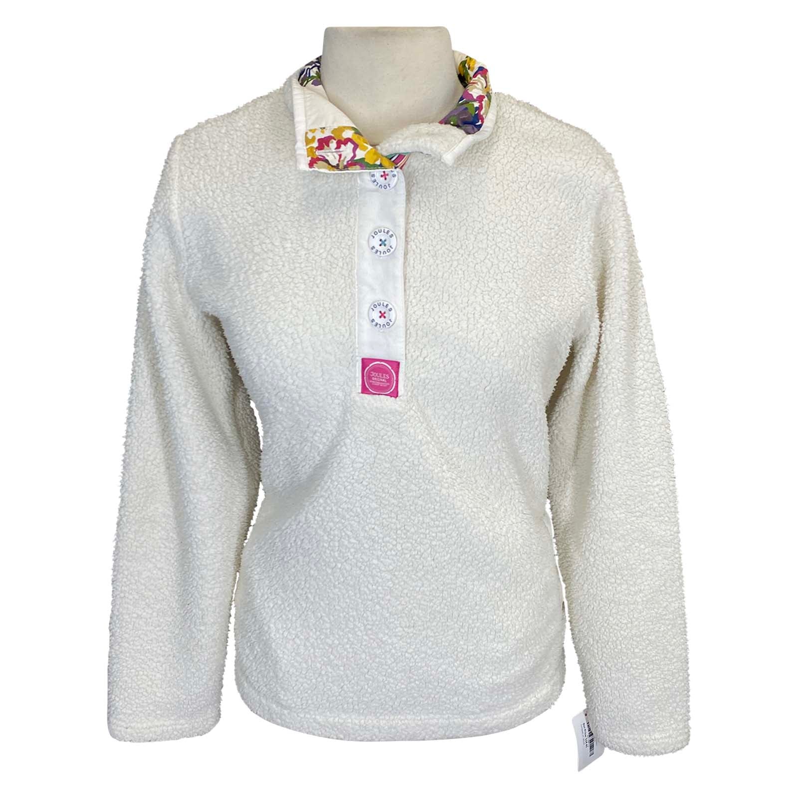 Joules Sherpa Pullover in Ivory - Women's US 10 (Medium)