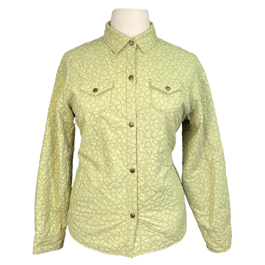 Ariat Embroidered Jacket in Chartreuse - Women's XL