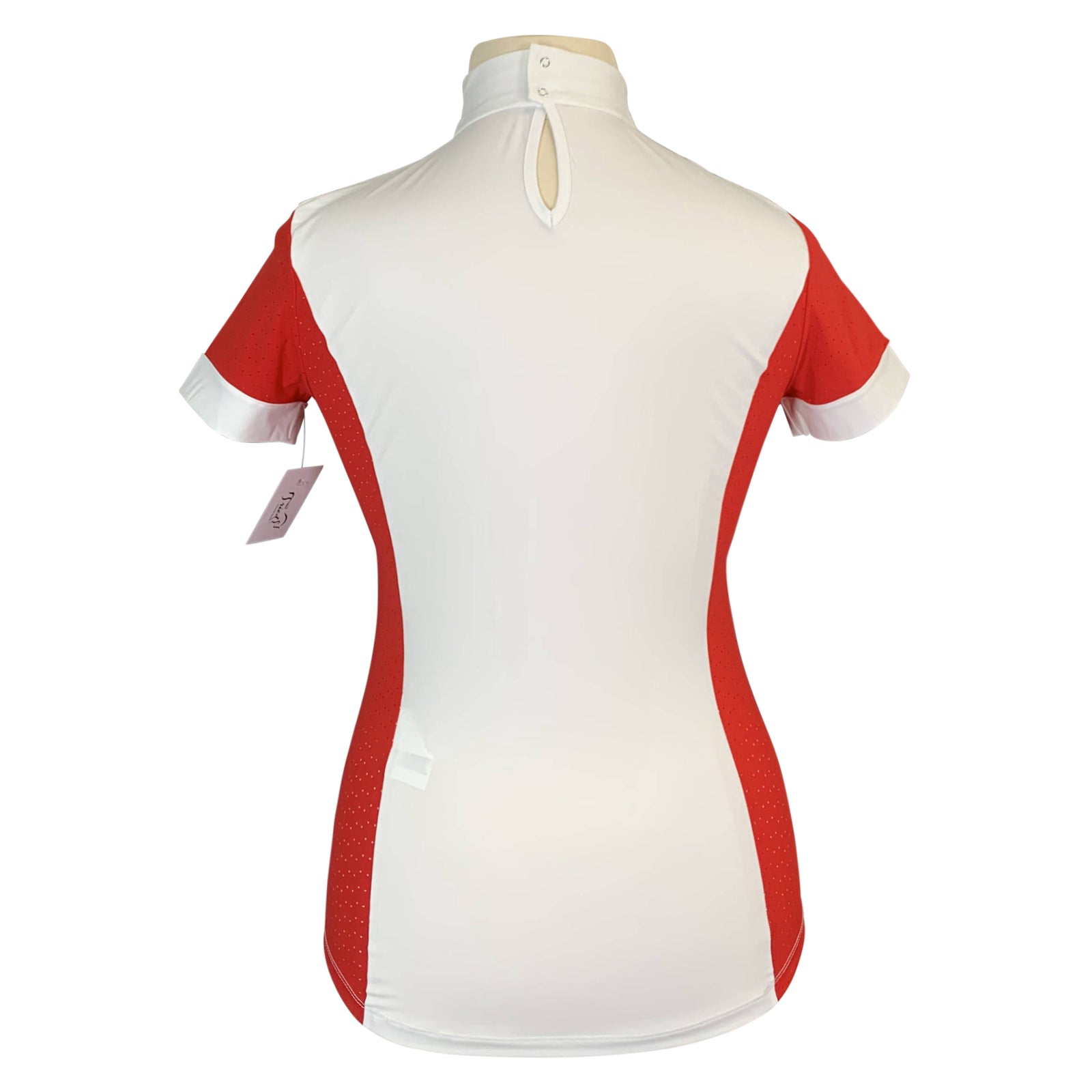 Equiline &#39;Heather&#39; Competition Shirt in Fire Red - Women&#39;s XL