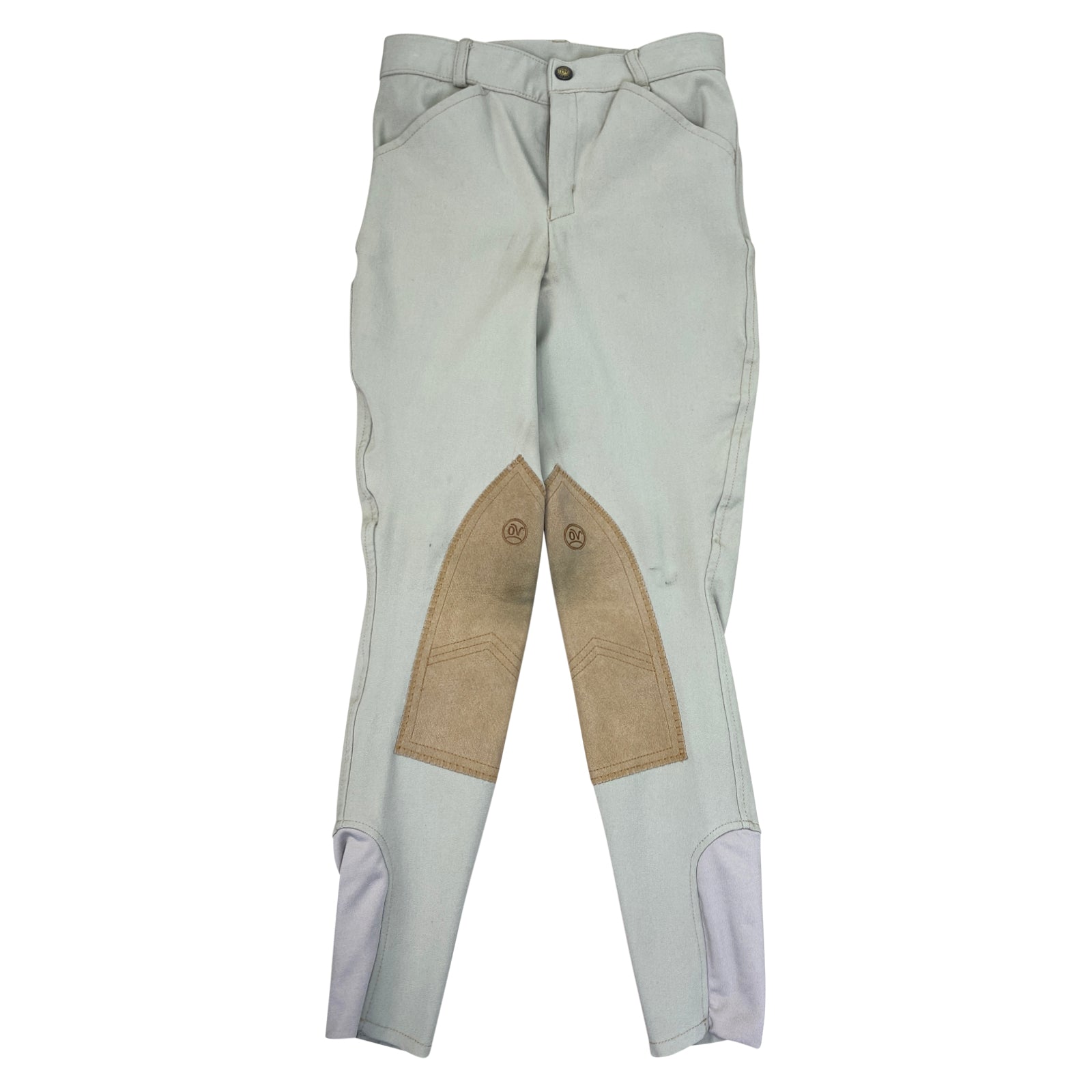Ovation Celebrity Knee Patch Breeches in Tan