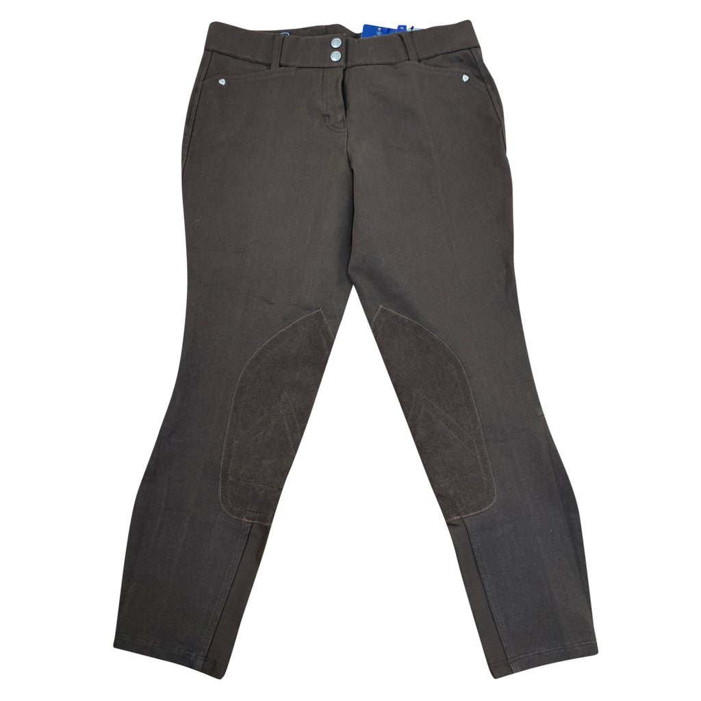 Ariat 'Heritage' Low Rise Breeches in Mocha 