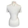 Back of Pikeur Competition Shirt in White 