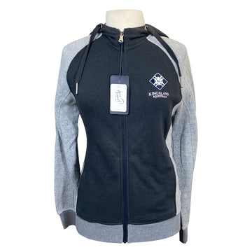 Kingsland 'Yule' Sweat Jacket in Navy 