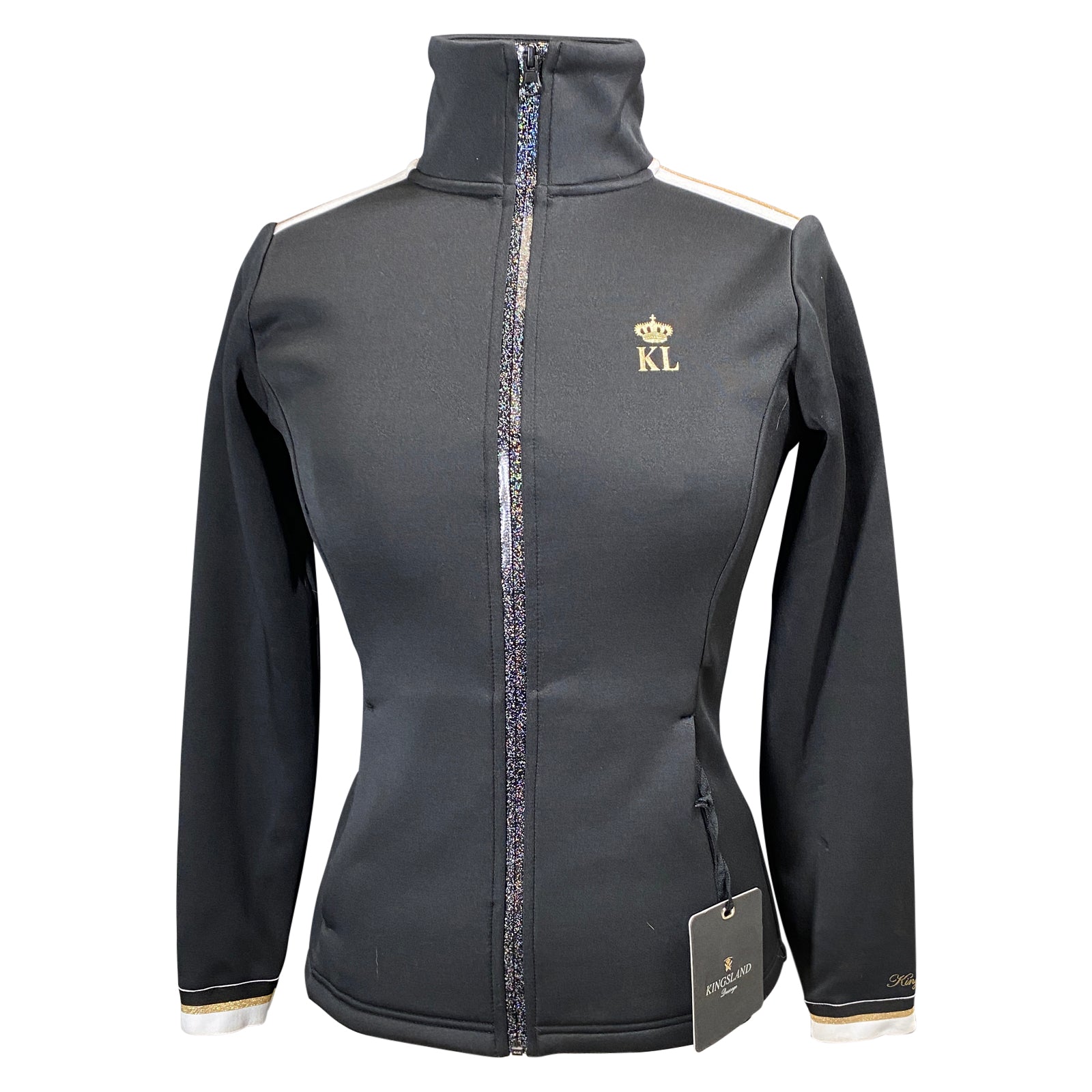 Kingsland 'Jemima' Zip Jacket in Navy