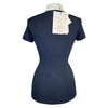 Back of For Horses 'Bernie' Competition Shirt in Black