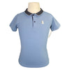 Kingsland Tec Pique Polo in Powder Blue