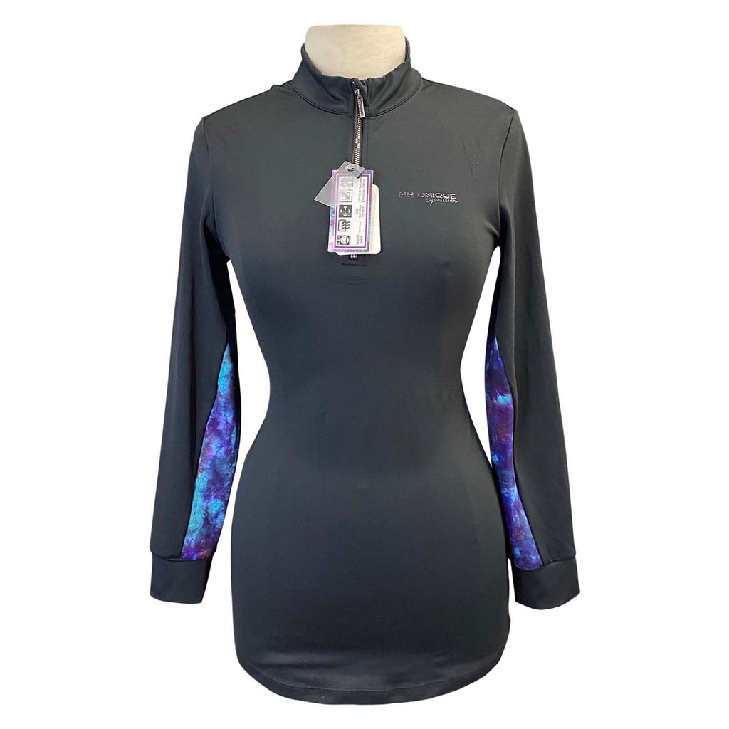 HH Unique by Horze Abstract Base Layer in Black/Galaxy