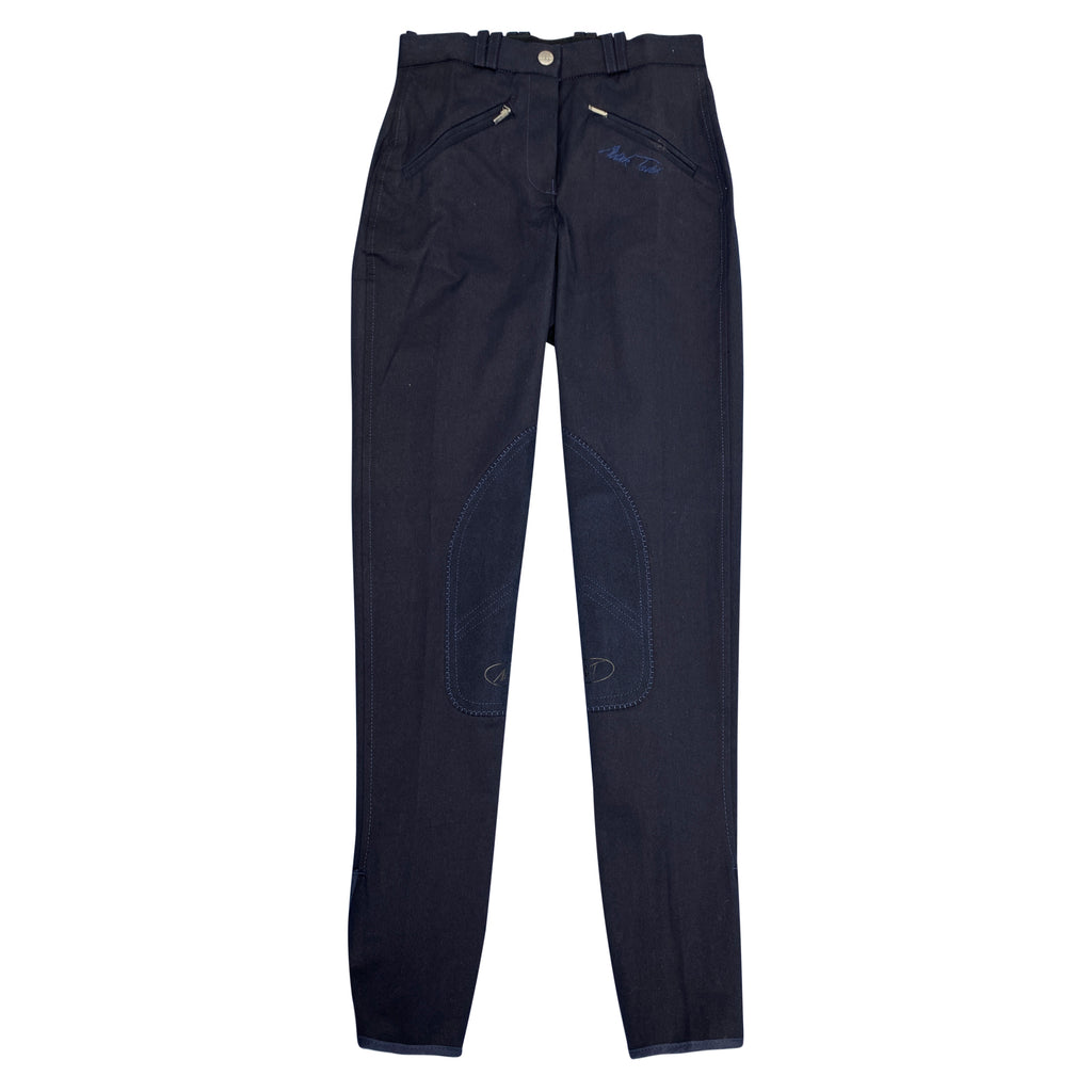 Mark Todd Collection Euro Seat Breeches in Navy