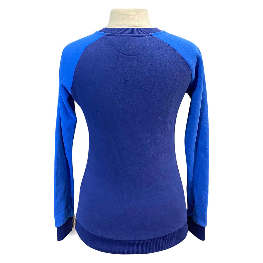 Back of Equiline 'Lara' Sweater  in Royal