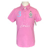 Joules 'Beaufort Lark' Polo in Pretty Pink