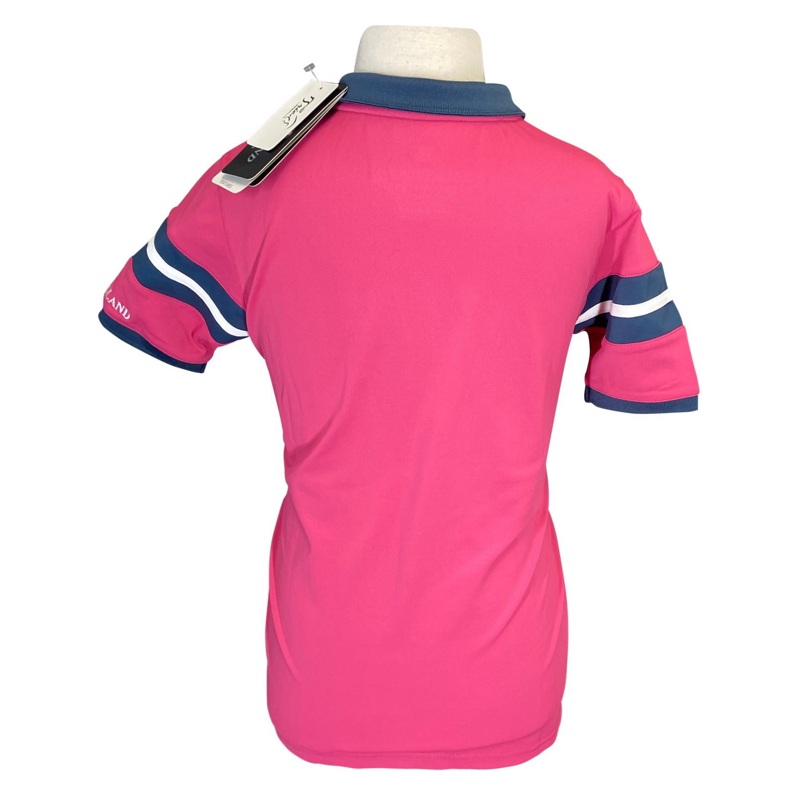 Bak of Kingsland 'Fuengirola' Polo Shirt in Pink Carmine 