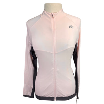 Horseware 'Lana' Technical Full Zip Top in Rosewater