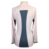 Back of Horseware 'Lana' Technical Full Zip Top in Rosewater