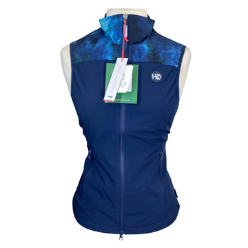 Horseware 'Carrie' Tie Dye Vest in Navy