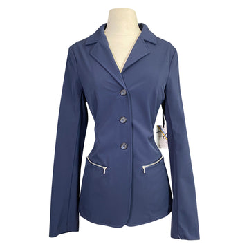 CALLIDAE The Tech Zip Show Coat in Navy