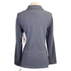 Back of CALLIDAE The Tech Zip Show Coat in Cinder