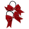 Ballerina Bows Show Bows in Red Buckstitch