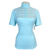 Equisite 'Elaine' Show Shirt in Aqua