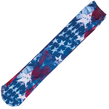 Ovation Zocks Boot Socks in Wavin USA - Adult One Size