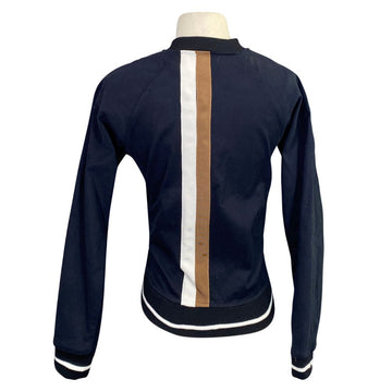 Callidae 'The Team Jacket' in Black/Brown Ribbon - Women's Small