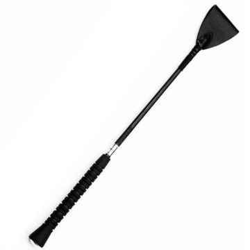 County Leather Wrapped Soft Grip Bat  in Black