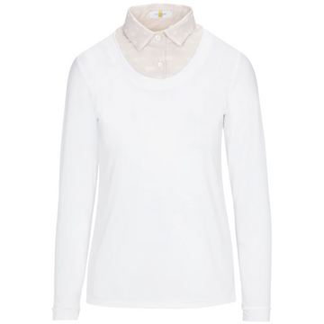 CALLIDAE The Practice Shirt in White/Cloud - Women's Medium