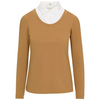 CALLIDAE The Practice Shirt in Camel/Moon Dobby - Women's Small