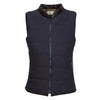 Front of CALLIDAE The Quilted Vest in Blue Lava - Women's XS