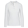 CALLIDAE The Tech Practice Shirt in Dove/White Ribbon - Women's XL
